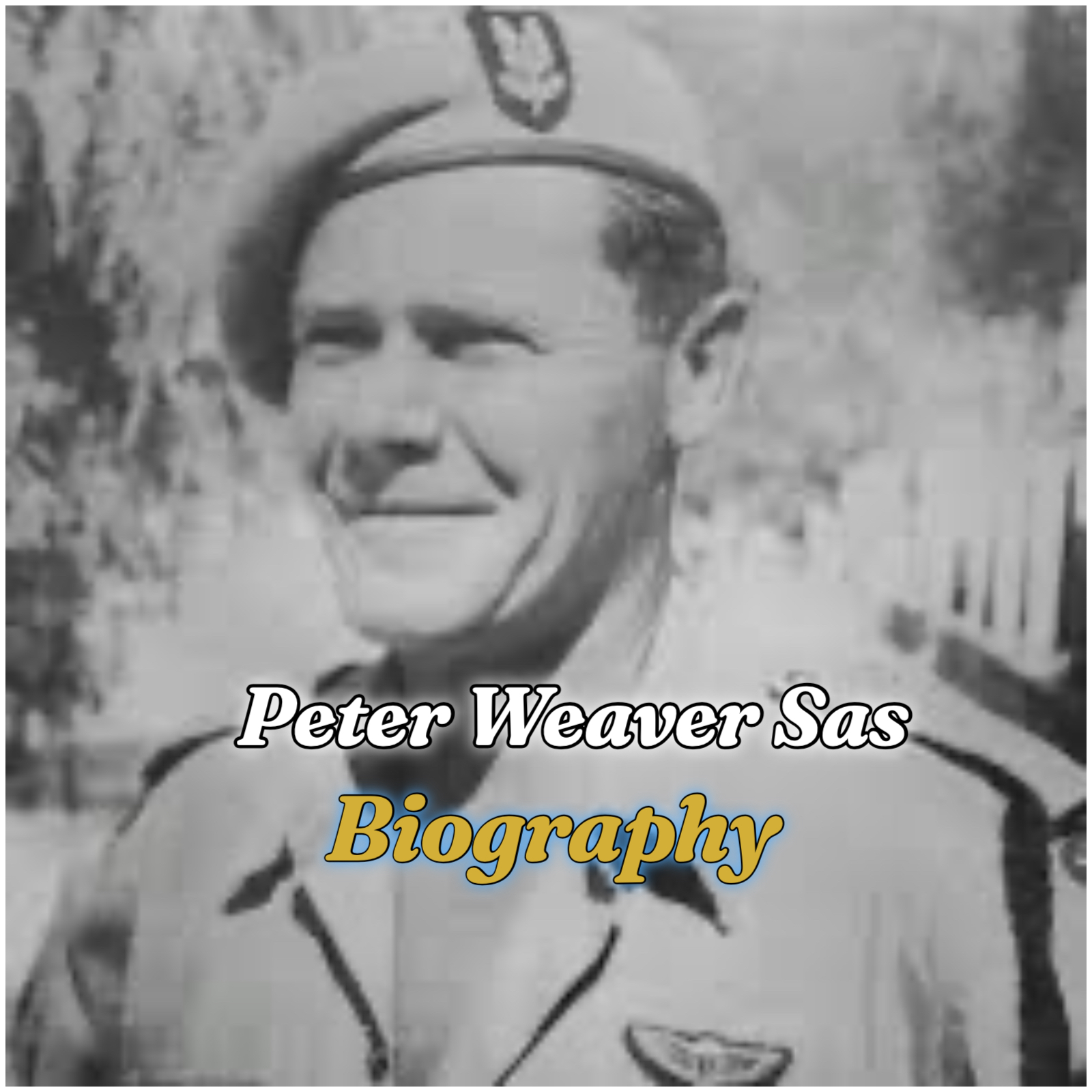 peter weaver sas Biography